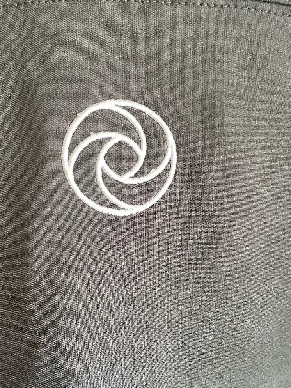 CORE365 Black Full-Zip Lightweight Windbreaker Jacket Logo Men’s L - Picture 8 of 12